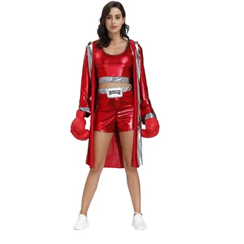  Халат боксера, костюм для косплея, спортивный халат для пары боксеров, тренировочная форма для бокса для взрослых, боевая форма боксера