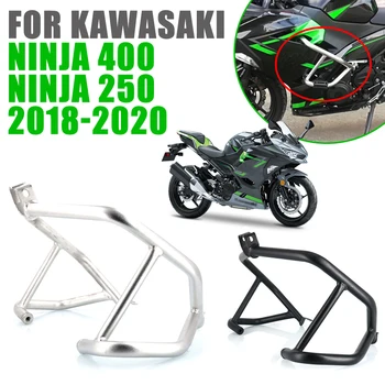  Для Kawasaki Ninja 400 Ninja 250 Ninja400 Ninja250 2018 2019 2020 Защита двигателя мотоцикла, бампер, аварийная перекладина, защита трюковой клетки