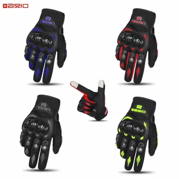  Новейшие обновленные летние мотоциклетные перчатки с сенсорным экраном с двумя пальцами, дышащие перчатки для езды на велосипеде Guantes Moto Luvas