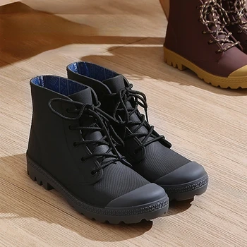  Новинка 2023 года, Мужские Непромокаемые ботинки, Женская обувь, Резиновые сапоги для Женщин, Непромокаемые ботинки Botas De Lluvia AL15