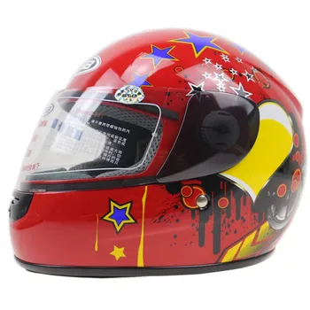  Профессиональный детский картинговый шлем мотоциклетный шлем молодежный детский мотоциклетный шлем шлем для электромобилей оптом