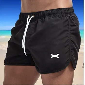  Celana dalam pendek pria wanita, pakaian renang pantai papan renang musim panas cepat kering untuk lelaki