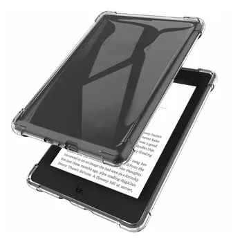  Прозрачный Чехол для Kindle Paperwhite 11-го поколения 2021 6,8 Дюймов Paperwhite 5 Мягкая Задняя крышка из ТПУ Подушка Безопасности Противоударный Чехол для электронной книги