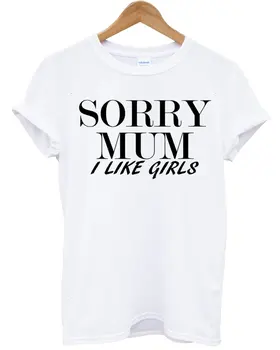  Sugarbaby Sorry Mum I Like Модная футболка для девочек, Хипстерская мужская Женская одежда, Брендовая новая футболка, Модные повседневные топы на Tumblr