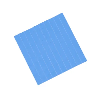  3000шт 10x10x1 мм синяя компаундная термопаста Силиконовая паста для мини-радиатора Проводящая прокладка