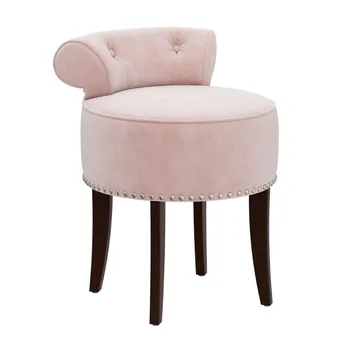  Мебель Hillsdale из дерева Лена и туалетный столик с обивкой из розового бархата