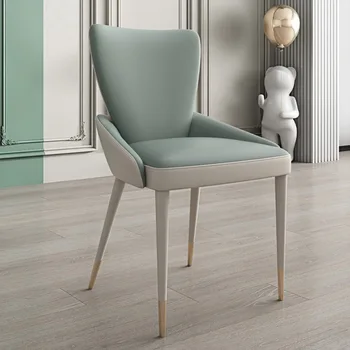  Скандинавские стулья для гостиной, Индивидуальный Релакс, Портативный Дизайнерский Роскошный стул для столовой, Удобные шезлонги, Офисная мебель MQ50KT