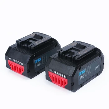  Две упаковки Литий-ионных аккумуляторов 18V 8.0Ah для GBA18V80 Akku для Аккумуляторных дрелей Bosch 18 Volt MAX, Бесплатная Доставка