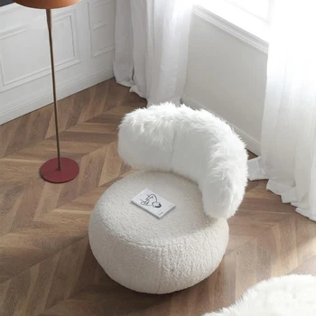  Белый Роскошный Односпальный диван со спинкой для гостиной, мероприятий, Ленивый Расслабляющий стул, Дизайнерские татами, Ins, Модный Бытовой диван-стул, Белый