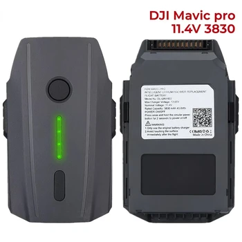  1-4 упаковки DJI Mavic Pro Battery, 11,4 V 3830mAh LiPo Интеллектуальная Летная батарея + Аккумулятор для Дрона DJI Mavic Pro и Platinum