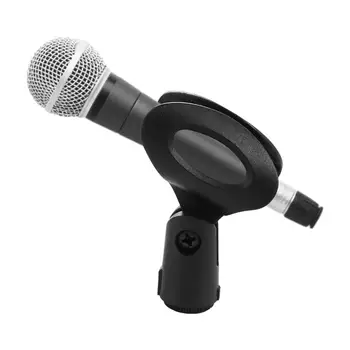  Настольная модель Аксессуары для Микрофона Подставка для микрофона Без отверстия Зажим для микрофона Беспроводное крепление для микрофона Держатель микрофона Зажим для микрофона