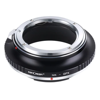  Адаптер для объективов K & F Concept для Nikon AI/AI S/F Mount Lens к Корпусу камеры Серии Fuji GFX, Адаптеры для крепления к корпусу, Кольцевые Аксессуары Для замены