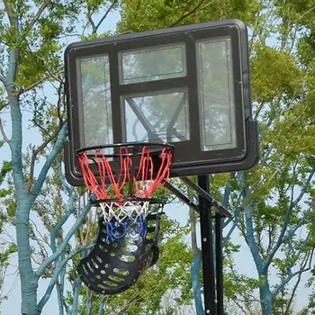  Креативная Небьющаяся Износостойкая Система возврата баскетбольного мяча на 360 Градусов для Системы возврата мяча в баскетбольное кольцо на открытом воздухе