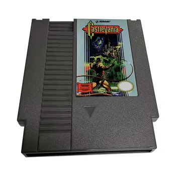 Классическая игра castlevania Для NES Super Games Multi Cart 72 Контакта, 8-битный Игровой Картридж, для ретро-игровой консоли NES