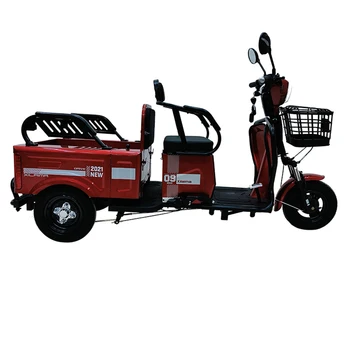 электрический Трехколесный велосипед Мощностью 500 Вт с рамой Электромобиль, способный перевозить грузовое транспортное средство с механическим приводом