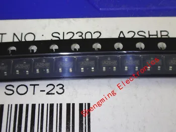  100шт SMD SI2302 SI2302DS A2SHB полевой транзистор SOT-23