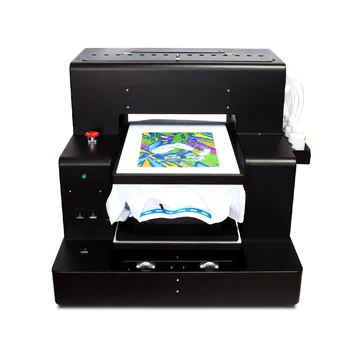  DTG Принтер формата A3, 8 цветов, с печатающей головкой R2000, Планшетная печатная машина для прямой печати одежды на темной и светлой ткани для футболок