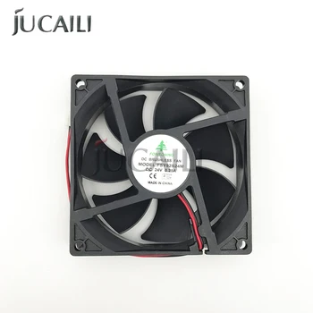  Всасывающий вентилятор для принтера Jucaili, Турбовентилятор, Охлаждающий вентилятор DC24V 0.25A для широкоформатных принтеров, вентилятор для всасывания бумаги