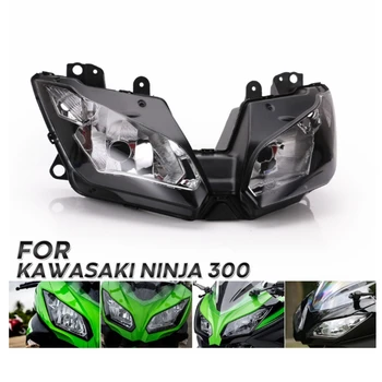  Для KAWASAKI Ninja 300 EX300 2013-2019 Мотоциклетная передняя фара головного света лампа Налобный фонарь в сборе Ninja300 2013 2014 2015 2016