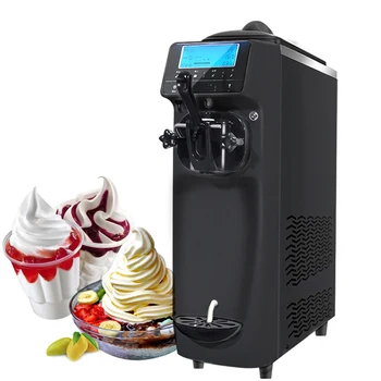  Машина для производства Мягкого Мороженого, Коммерческая Машина Для приготовления мороженого, Летняя Закусочная, Кафе, Настольный Производитель Мороженого
