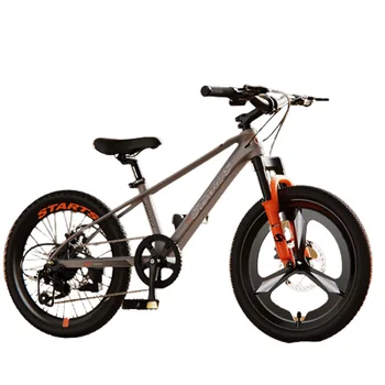  Горный велосипед с амортизирующей передней вилкой, магниевый сплав, встроенные колеса для детских велосипедов