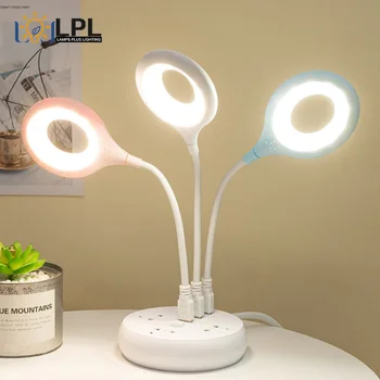  Портативные USB-лампы для чтения Книг Talbe Lamp Складной светодиодный ночник для ноутбуков Power Bank, Освещение, Защита глаз, Настольная лампа