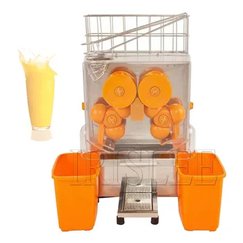  Электрическая автоматическая машина для извлечения апельсинового сока, свежий цитрусовый апельсин Автоматическая соковыжималка