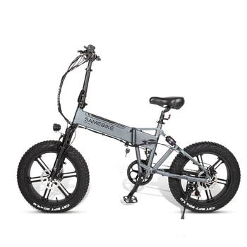  20-Дюймовый Электрический Велосипед Fat Tire 48V 10Ah 750W С Амортизацией, Складной Велосипед, Литиевая Батарея, Велосипед из алюминиевого сплава