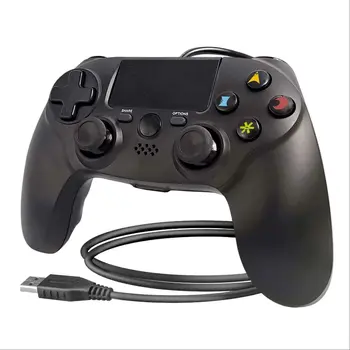  ISHAKO Проводной для PS4 Bluetooth контроллер Джойстики Сенсорная панель Вибрация 3D Рокер Игровые элементы управления для PS4 PS3 PC
