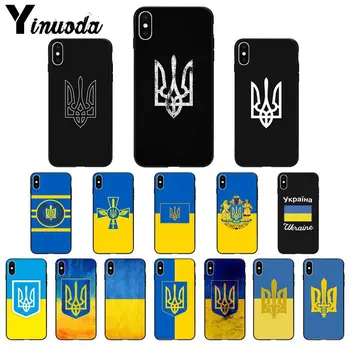  Yinuoda Флаг Украины TPU Мягкий Высококачественный Чехол для Телефона Apple iPhone 8 7 6 6S Plus X XS MAX 5 5S SE XR 11 11pro max Чехол